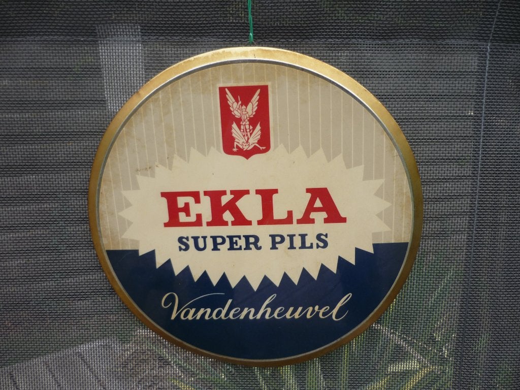 Glacoïde Bière Ekla / Super Pils - Vanden Heuvel, Enlèvement ou Envoi