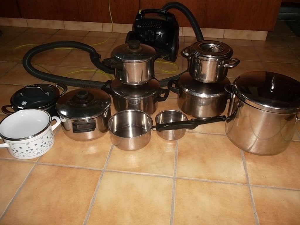kookpotten, Enlèvement, Inox