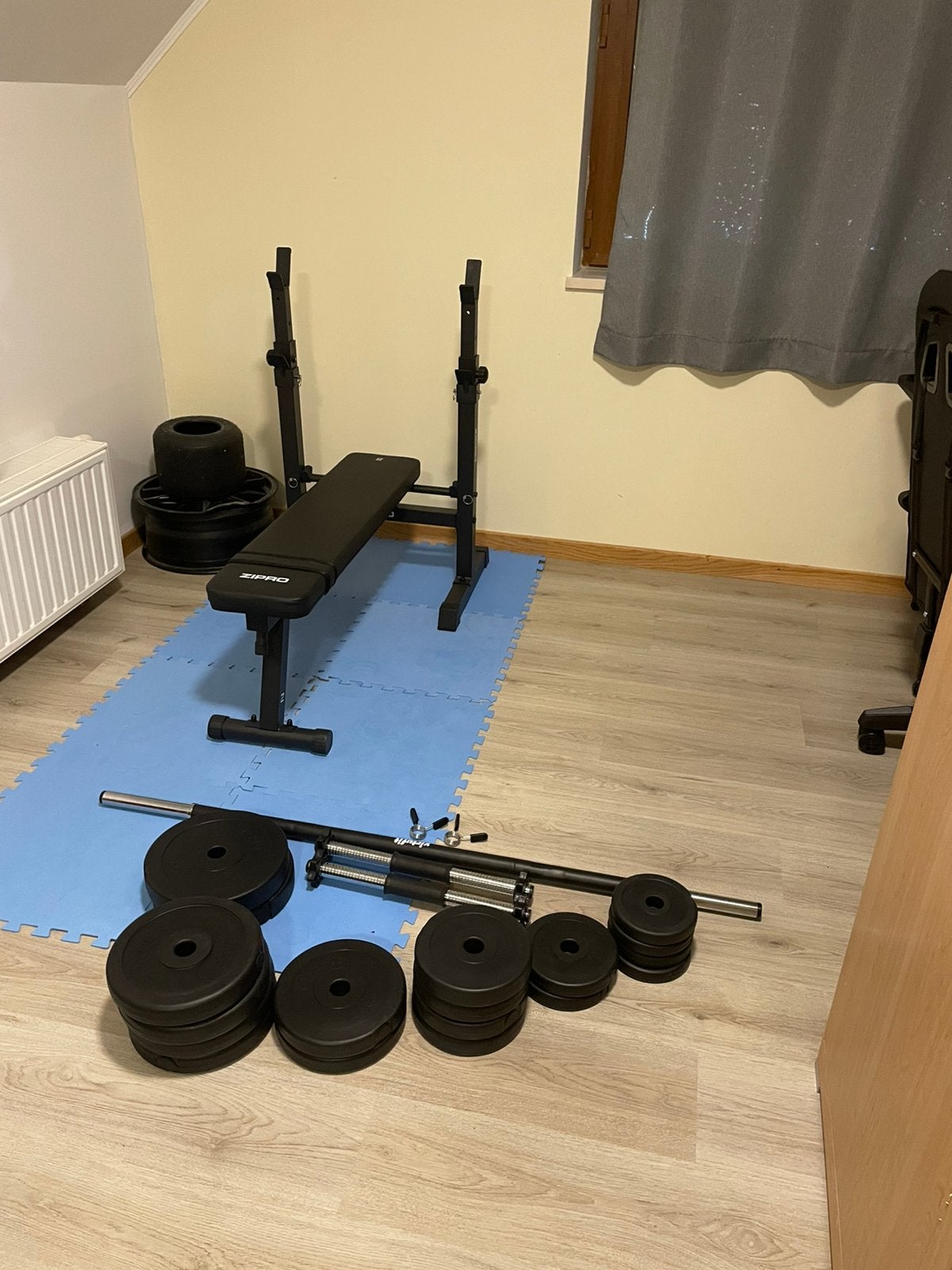 Bench+ pull up and dip, Sport en Fitness, Ophalen, Zo goed als nieuw