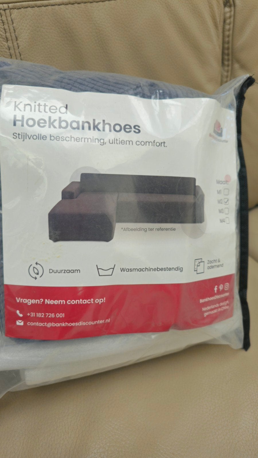knitted Bankhoes, Huis en Inrichting, Ophalen