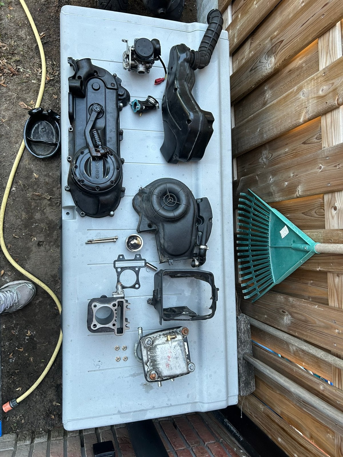 zip 4t 2v motor onderdelen, Ophalen of Verzenden, Blok, Piaggio