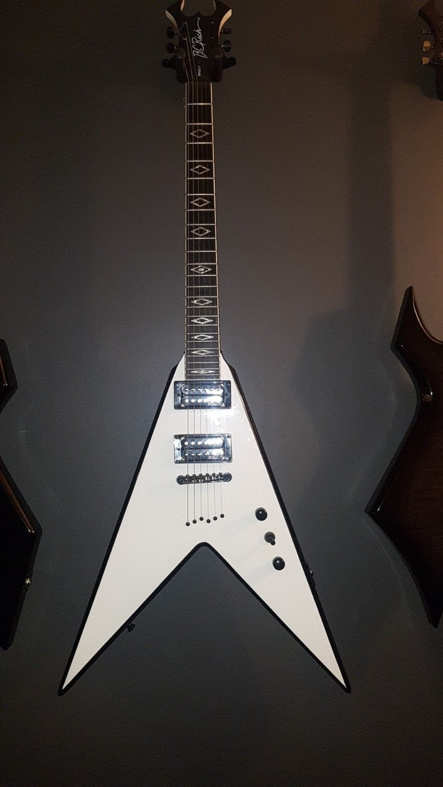 B.C. Rich Speed V Polar White, Muziek en Instrumenten, Ophalen, Zo goed als nieuw, Solid body, Overige merken
