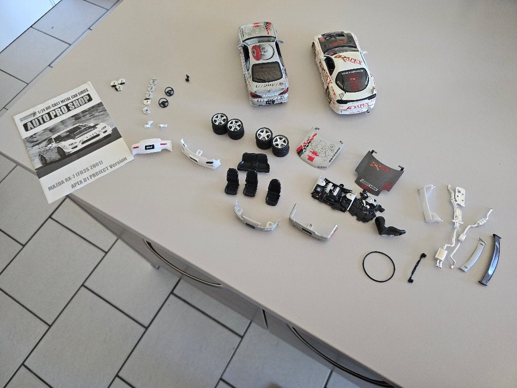 Japanse tuning-/driftauto's (JDM), schaal 1:18,, Enlèvement, Utilisé