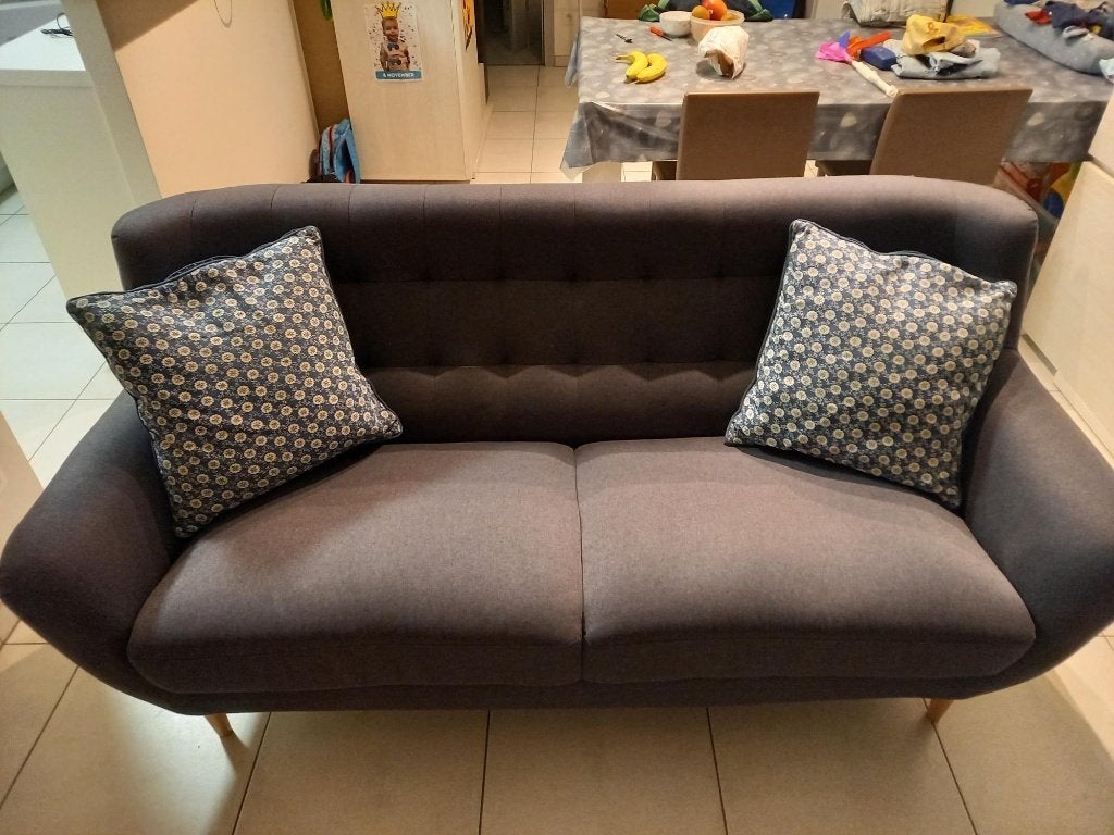 Zetel, Maison & Meubles, Canapés | Salons, Enlèvement, Utilisé, Modern, Tissus