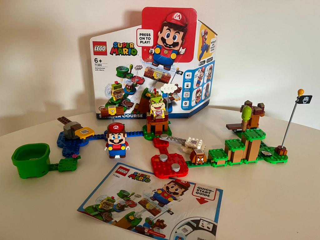 Lego Super Mario Starter Set 71360 met 2 extra karakters!, Overige thema's, Lego, Ophalen of Verzenden, Zo goed als nieuw