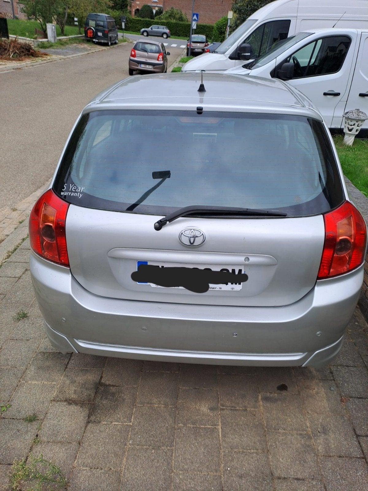 Toyota Corolla benzine 2007 klaar voor registratie, Auto's, Bruin, Corolla, Handgeschakeld, 5 deurs