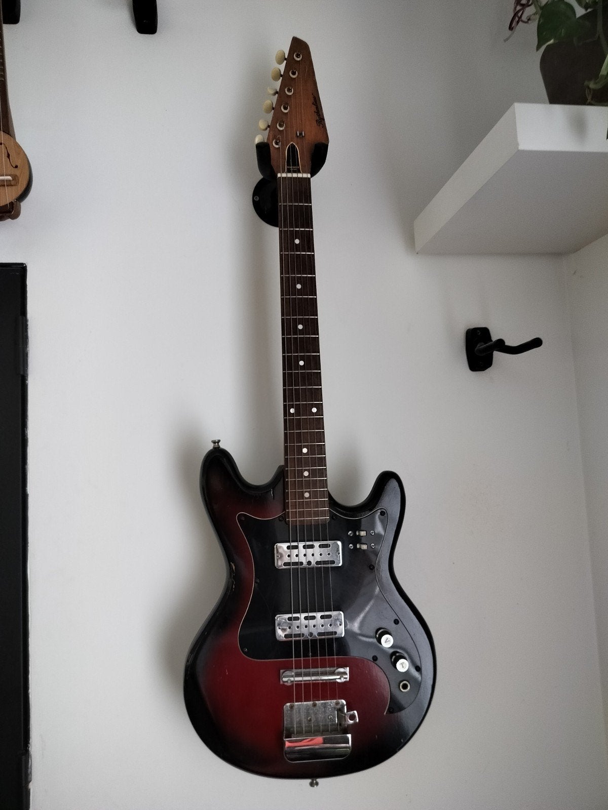 Vintage Rythmline (Teisco VEG‑120 rebrand), Musique & Instruments, Enlèvement, Utilisé, Solid body, Autres marques
