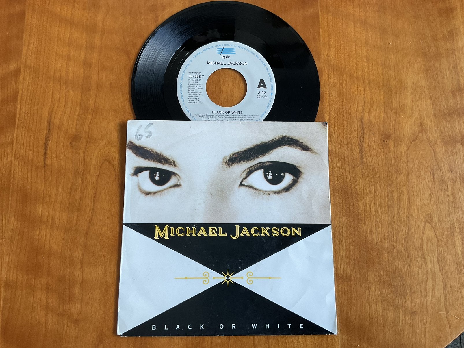 Michael Jackson - Black Or White., Enlèvement ou Envoi, Utilisé
