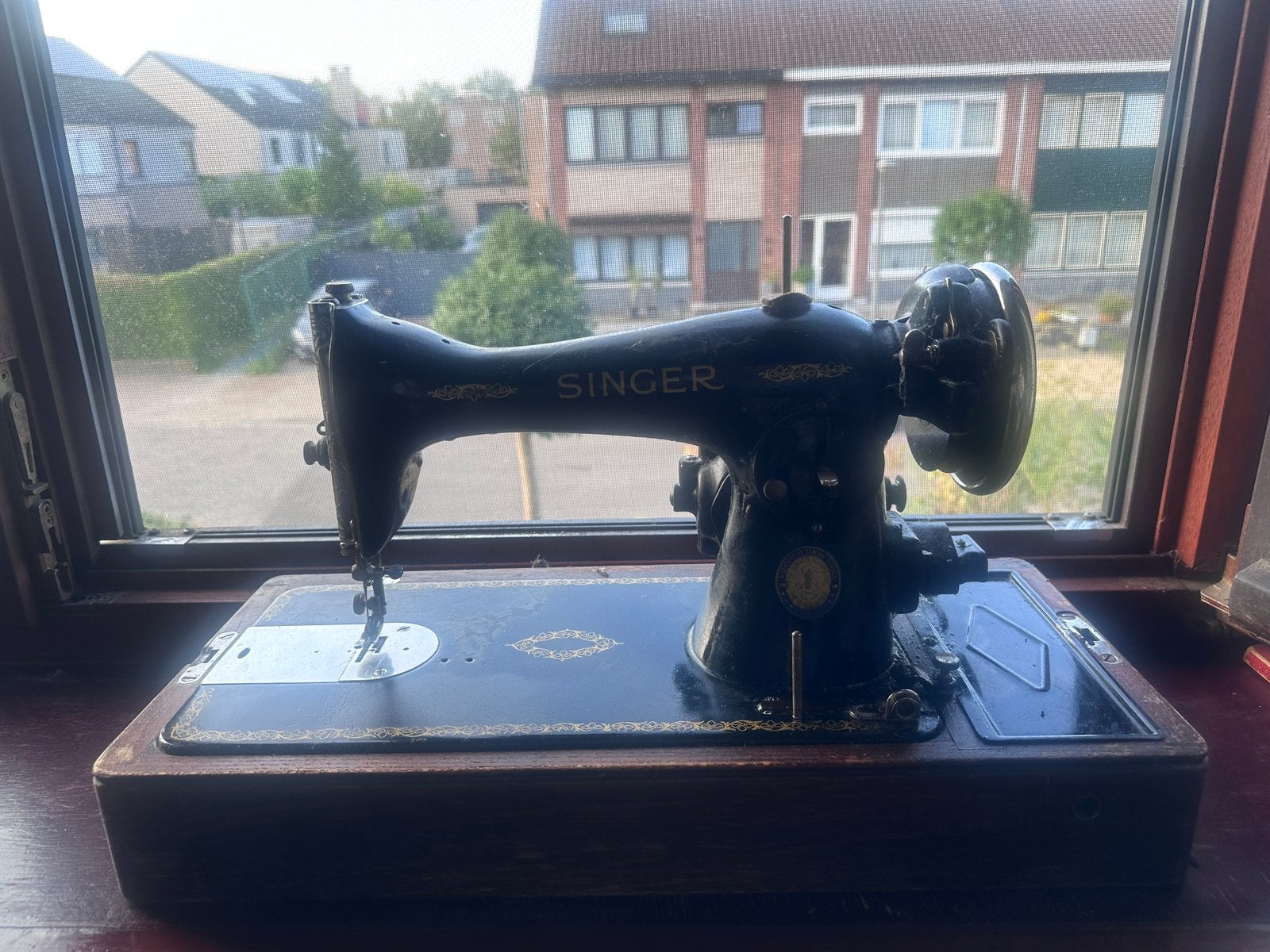 Singer naaimachine, Ophalen