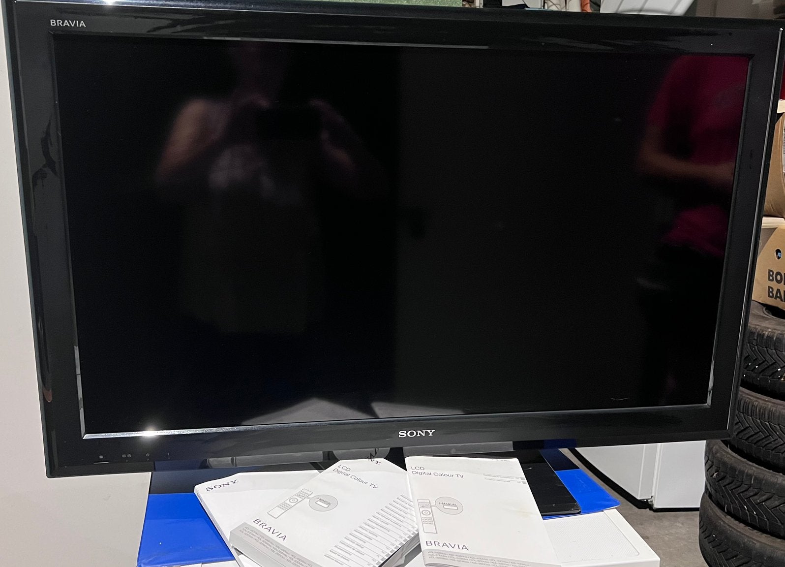 TV Sony Bravia,, LCD, Enlèvement, Utilisé, 100 cm ou plus