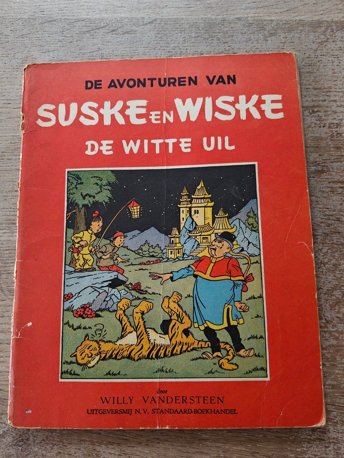 Suske en Wiske nr 7: de witte uil, Ophalen of Verzenden