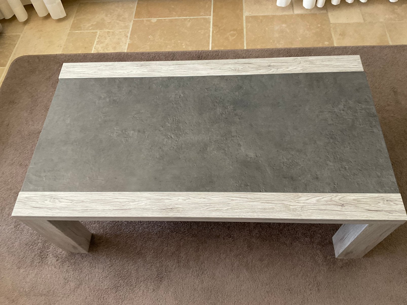 table basse, 100 à 150 cm, Comme neuf, Enlèvement, 50 à 100 cm