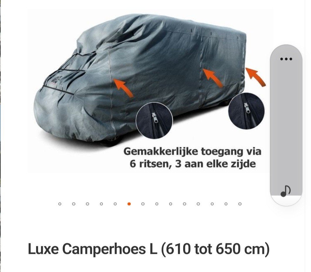 camperhoes, Ophalen, Zo goed als nieuw, Universeel