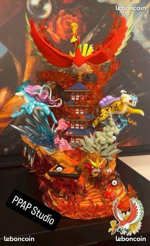 Statue pokémon hooh ppap, Enlèvement ou Envoi, Comme neuf, Fantasy