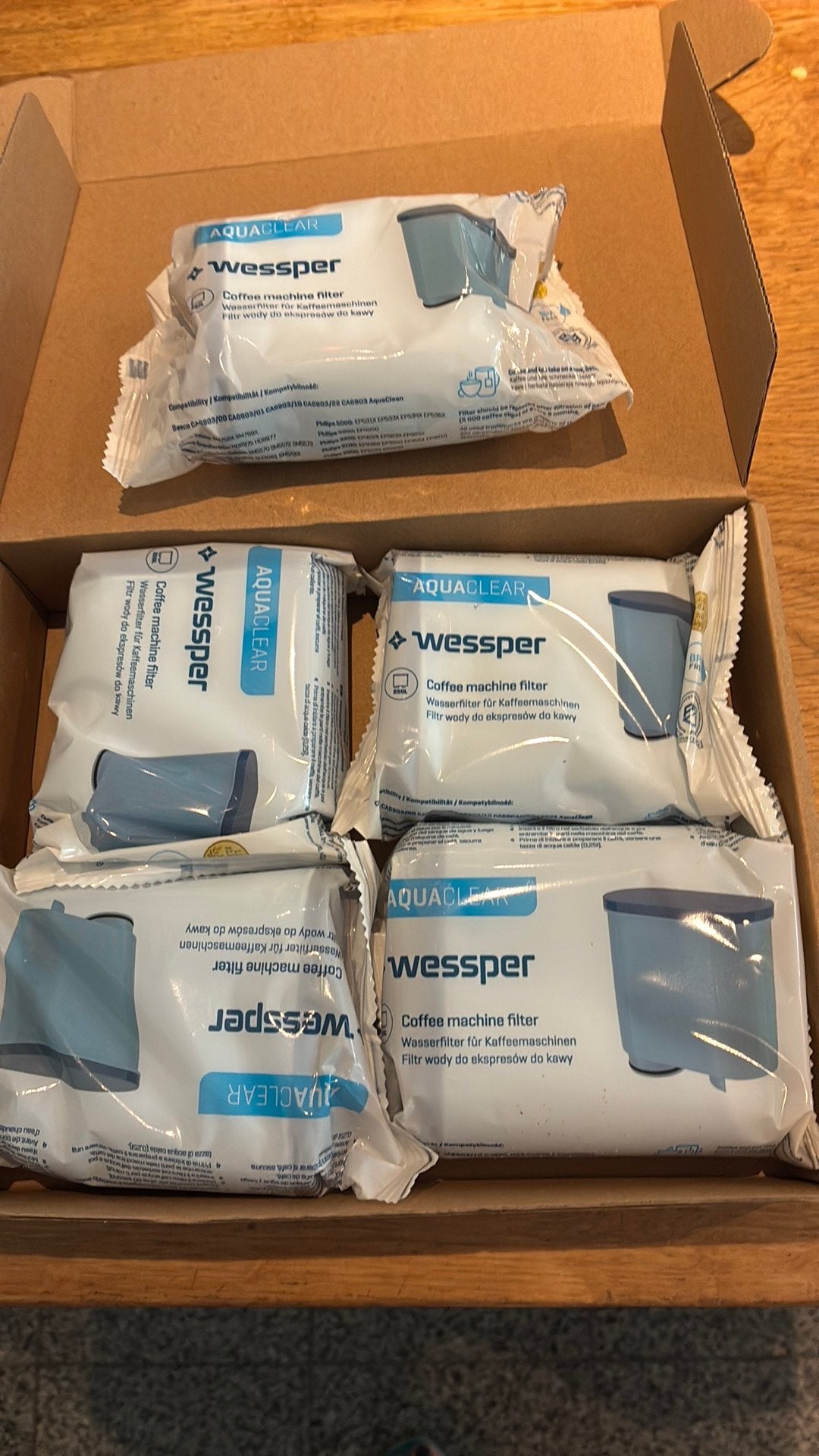 Wessper Aquaclear waterfilter voor Philips koffiemachine, Elektronische apparatuur, Ophalen, Zo goed als nieuw, Philips, Waterfilter