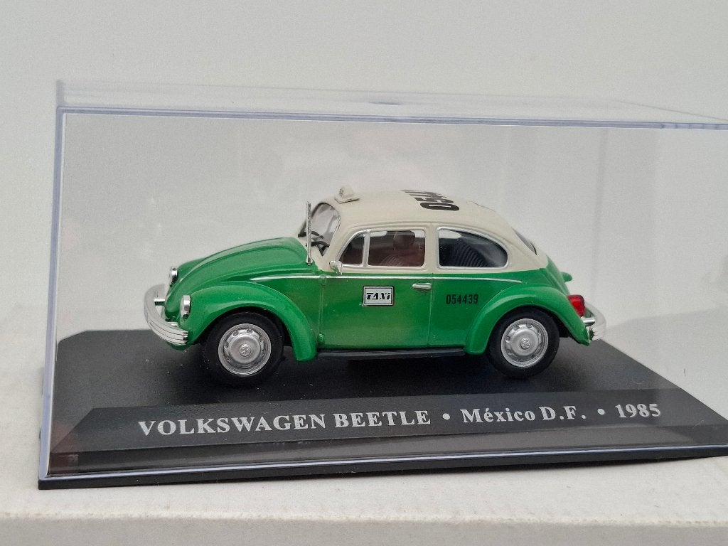 VW Beetle (1985) Taxi Mexique - 1/43, Envoi, Comme neuf, Voiture, Autres marques