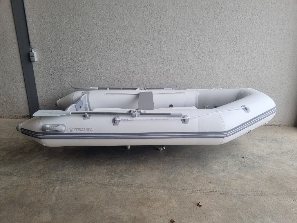 Nieuwe Coralsea 290 Rubberboot incl. Mercury 3,5 pk motor, Ophalen, Nieuw, Zodiac, Inclusief motor