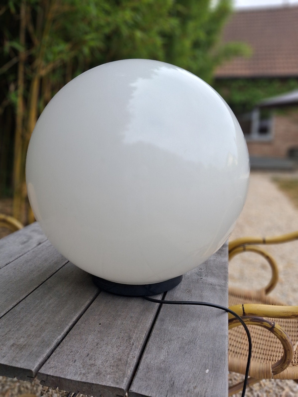 Tuinlamp 45cm., Ophalen, Met schakelaar