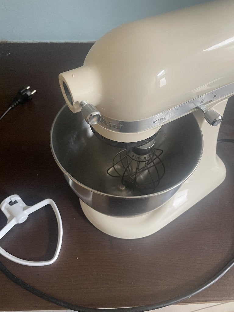 kitchen aid mini 5KSM3311X 3,3liter, Maison & Meubles, Cuisine | Ustensiles de cuisine, Comme neuf, Autres types, Blanc, Enlèvement