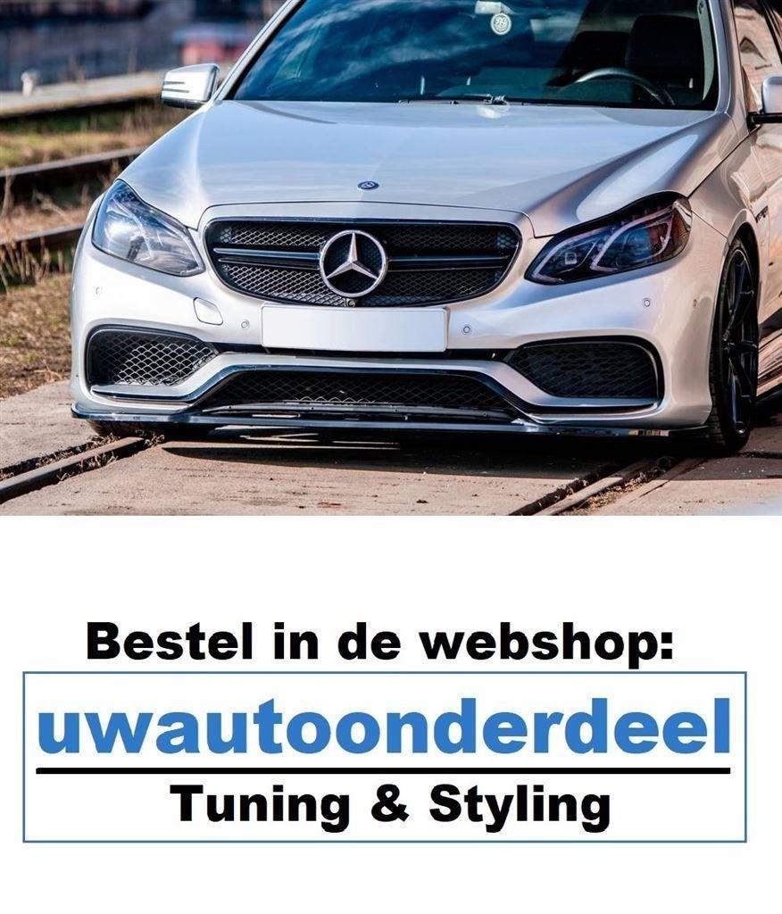 Maxton Design Mercedes W212 C63 AMG Spoiler Lip Splitter, Verzenden