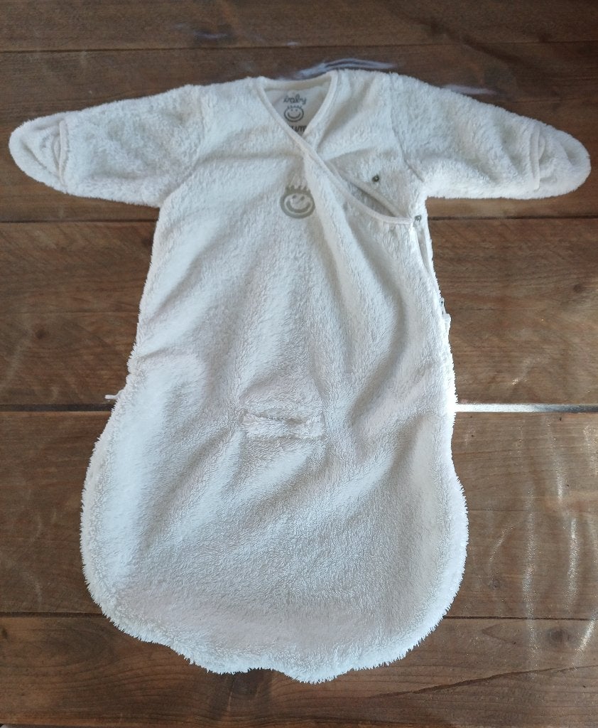 Slaapzak ook voor maxi cosi, Enfants & Bébés, Blanc, 60 cm, Comme neuf, Enlèvement