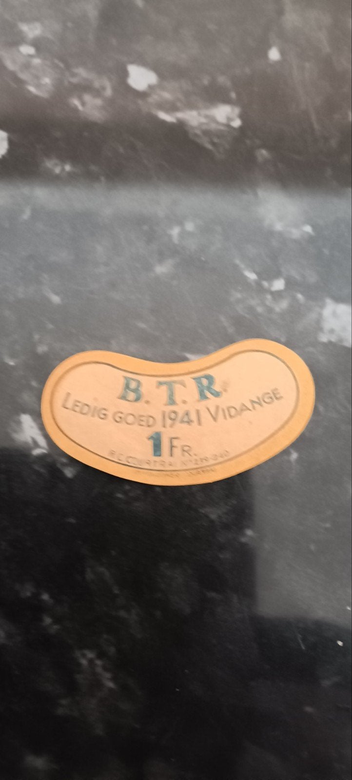 algemeen historisch bier label voor br. tegen schaarste fles, Verzamelen, Ophalen of Verzenden