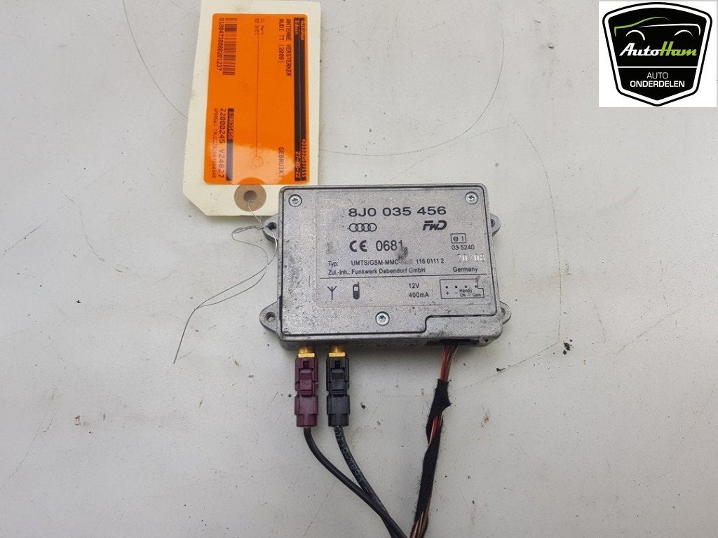 AMPLIFICATEUR D'ANTENNE TT (8J3) (|8J0035456|8J0035456A|), Auto-Union-Straße  1,
85057  Ingolstadt, DE, Info@audi.de, Audi, Utilisé