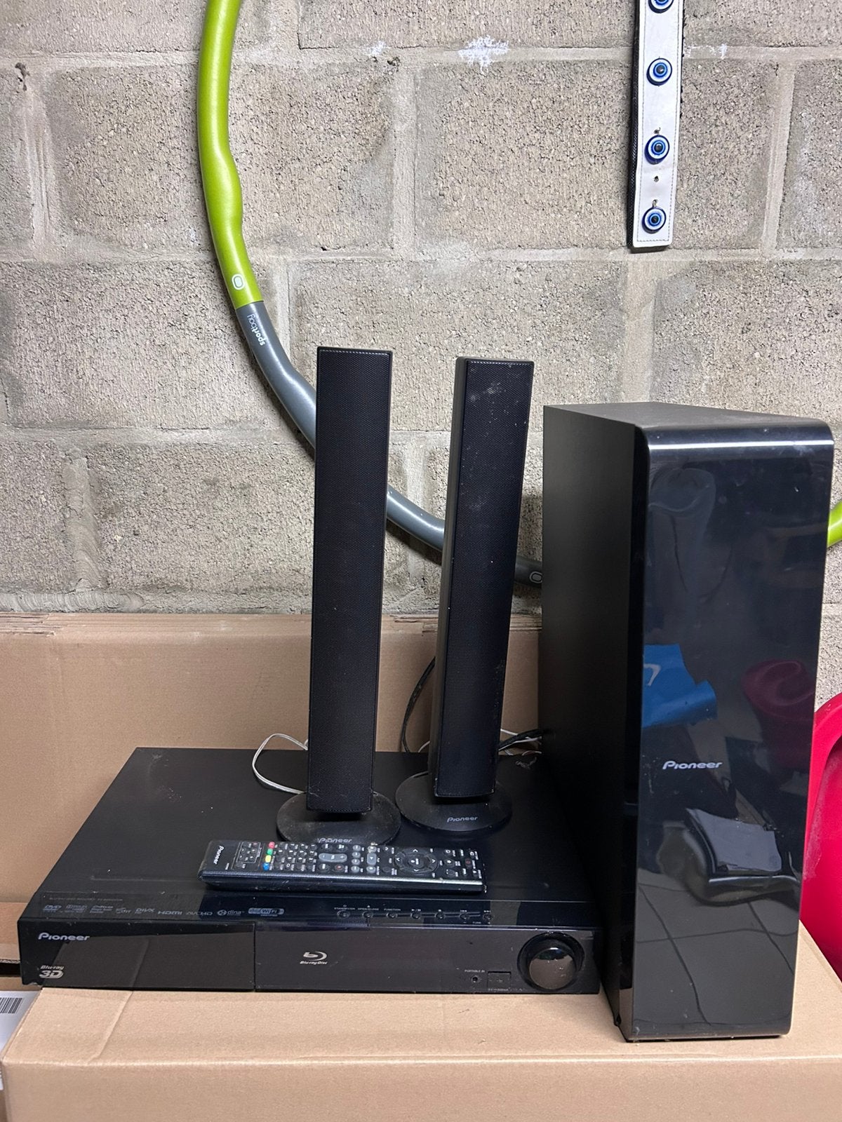 Pioneer Blu-ray Disc Receiver XV-BD515FSW met 2.1 speakers, Ophalen, Zo goed als nieuw, Pioneer