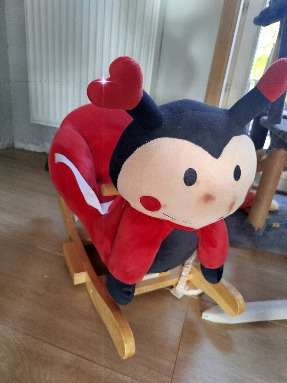 ladybug hobbelpaard, Ophalen, Gebruikt