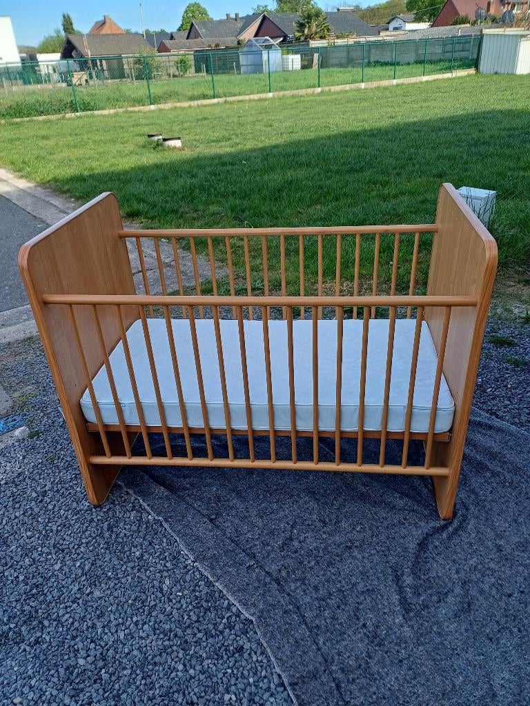 Kinderbedje, Ophalen, Gebruikt, Minder dan 140 cm, Matras