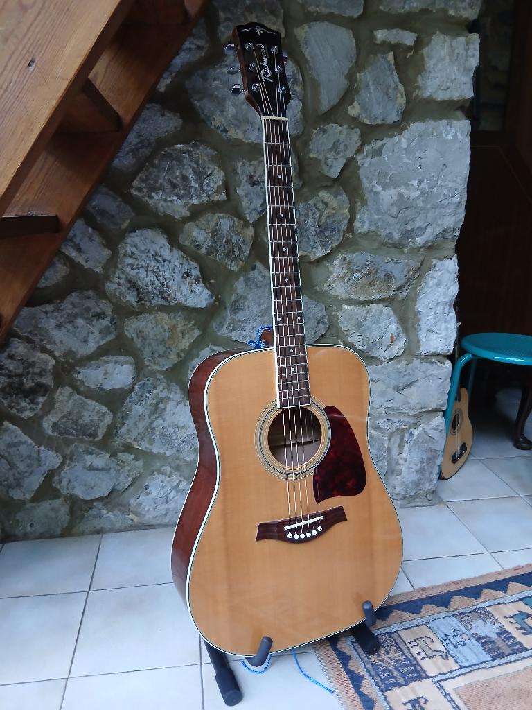 Guitare acoustique Richwood, Enlèvement, Comme neuf, Guitare Western ou Guitare Folk, Avec capteur (piezo)