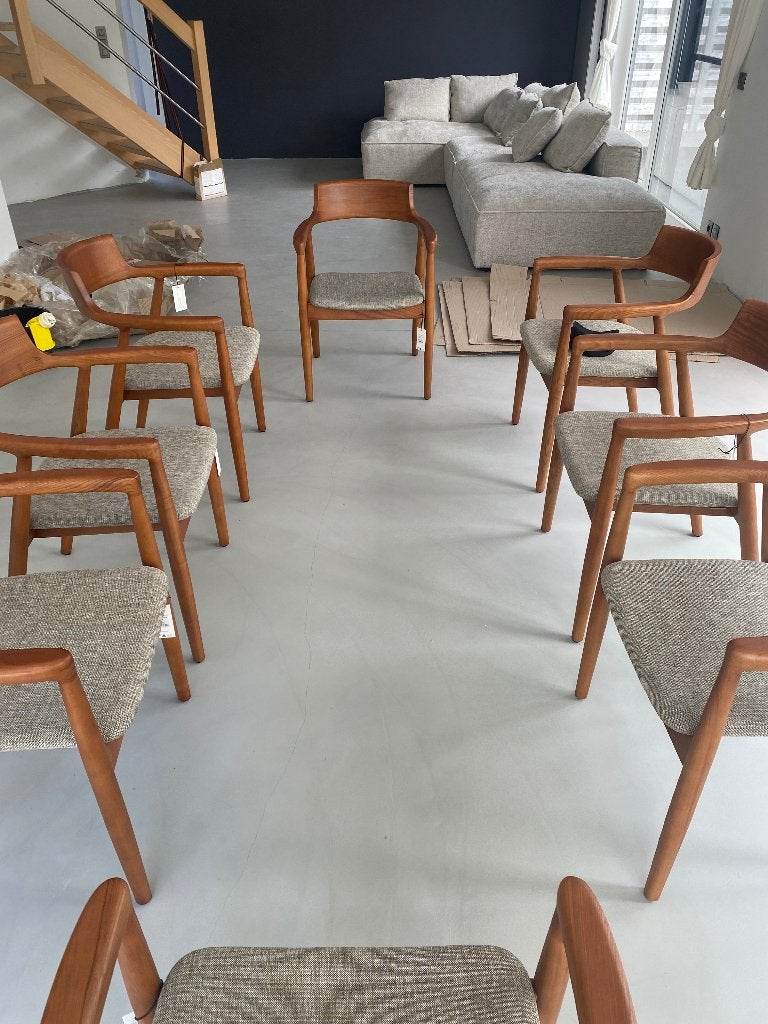 Eetkamerstoelen Sissy Boy, Ophalen, Hout, Bruin, Zo goed als nieuw