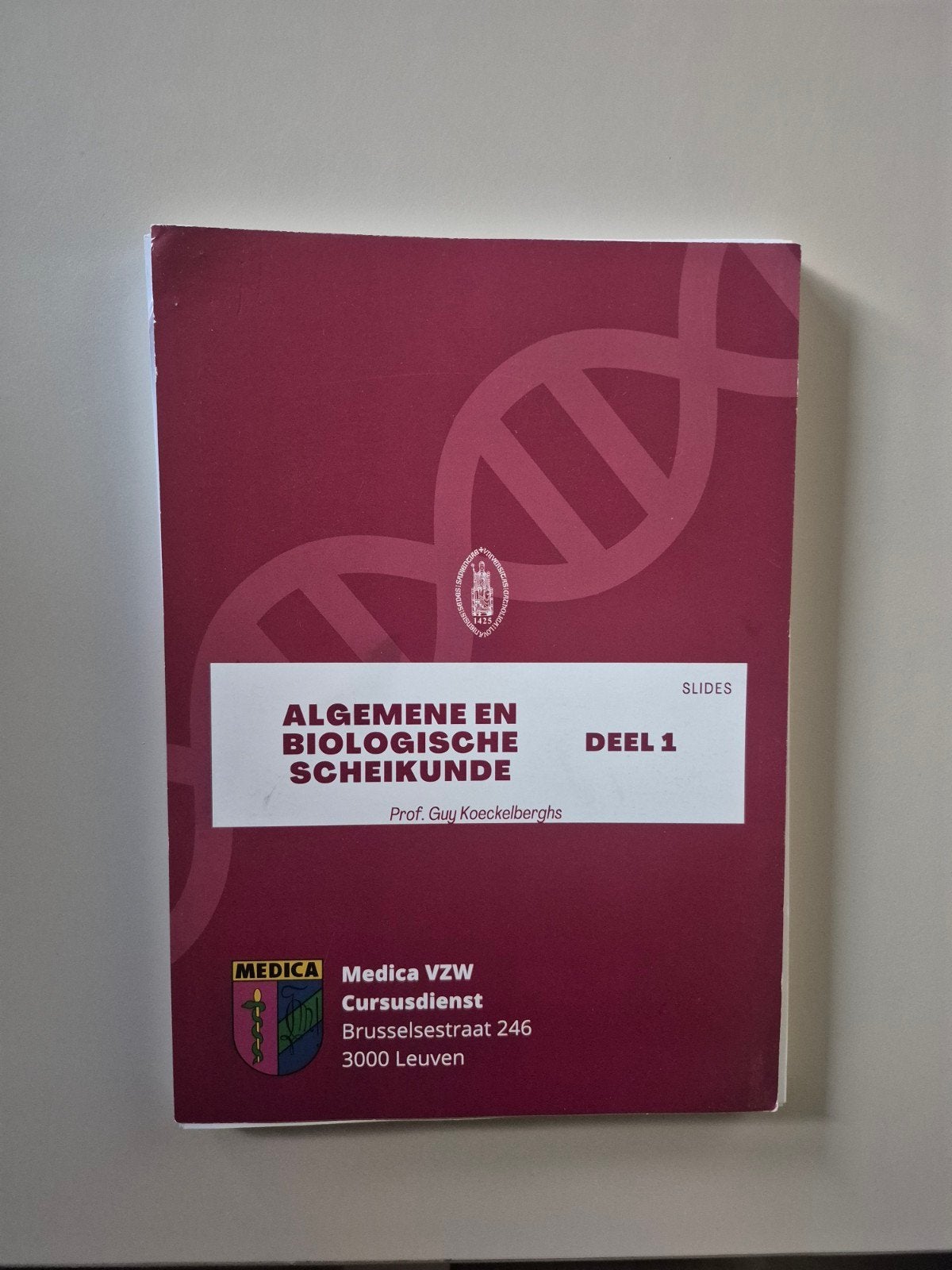Biomedische wetenschappen bundel 4 cursussen scheikunde, Ophalen of Verzenden