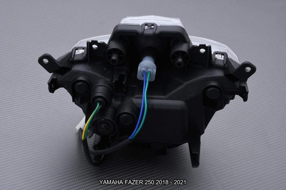 Phare / Optique avant LED AVDB YAMAHA FAZER 250 2018 - 2021, Motos, Enlèvement ou Envoi, Neuf