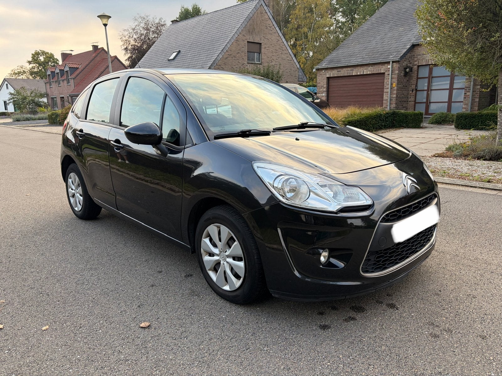 Citroen C3 1.4 benzine Euro5 /Airco /Cruise Control /Gekeurd, Auto's, Voorwielaandrijving, Euro 5, Stof, Zwart