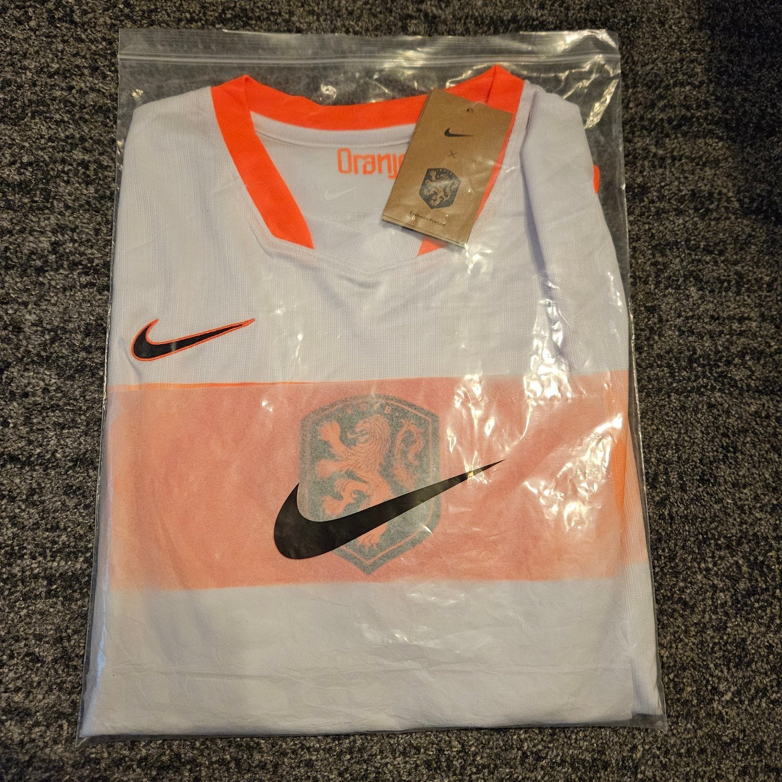 Voetbalshirt Nike Nederland 2026 Uit Authentieke, Ophalen of Verzenden, Oranje