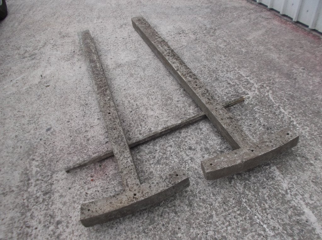 Piquet pour sèche linge de jardin en beton à vendre, Jardin & Terrasse, Enlèvement, Utilisé, 180 à 250 cm, Autres types