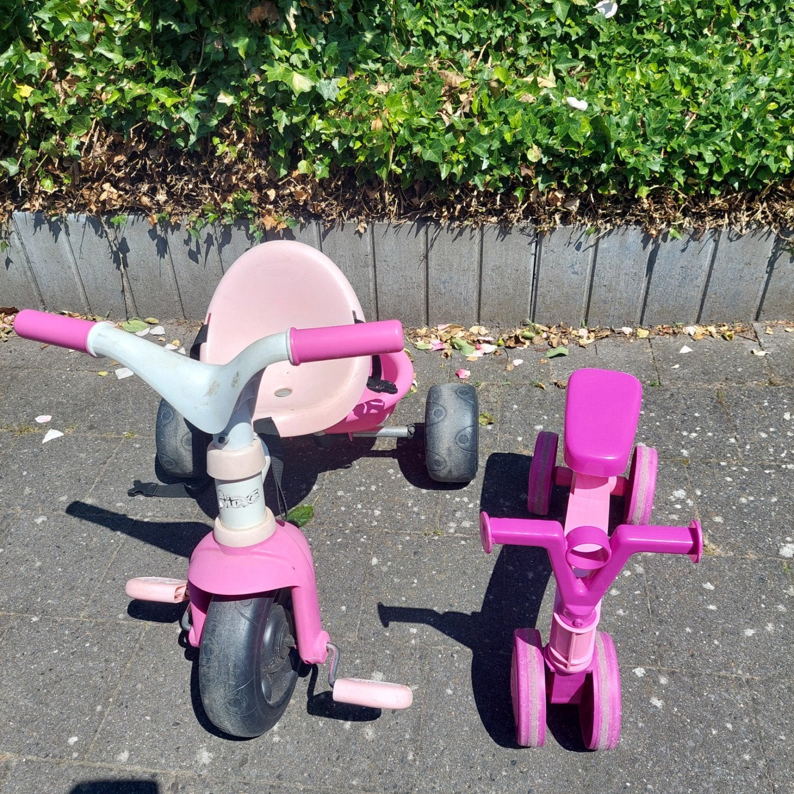 Loopfiets en driewieler te koop, Ophalen, Gebruikt