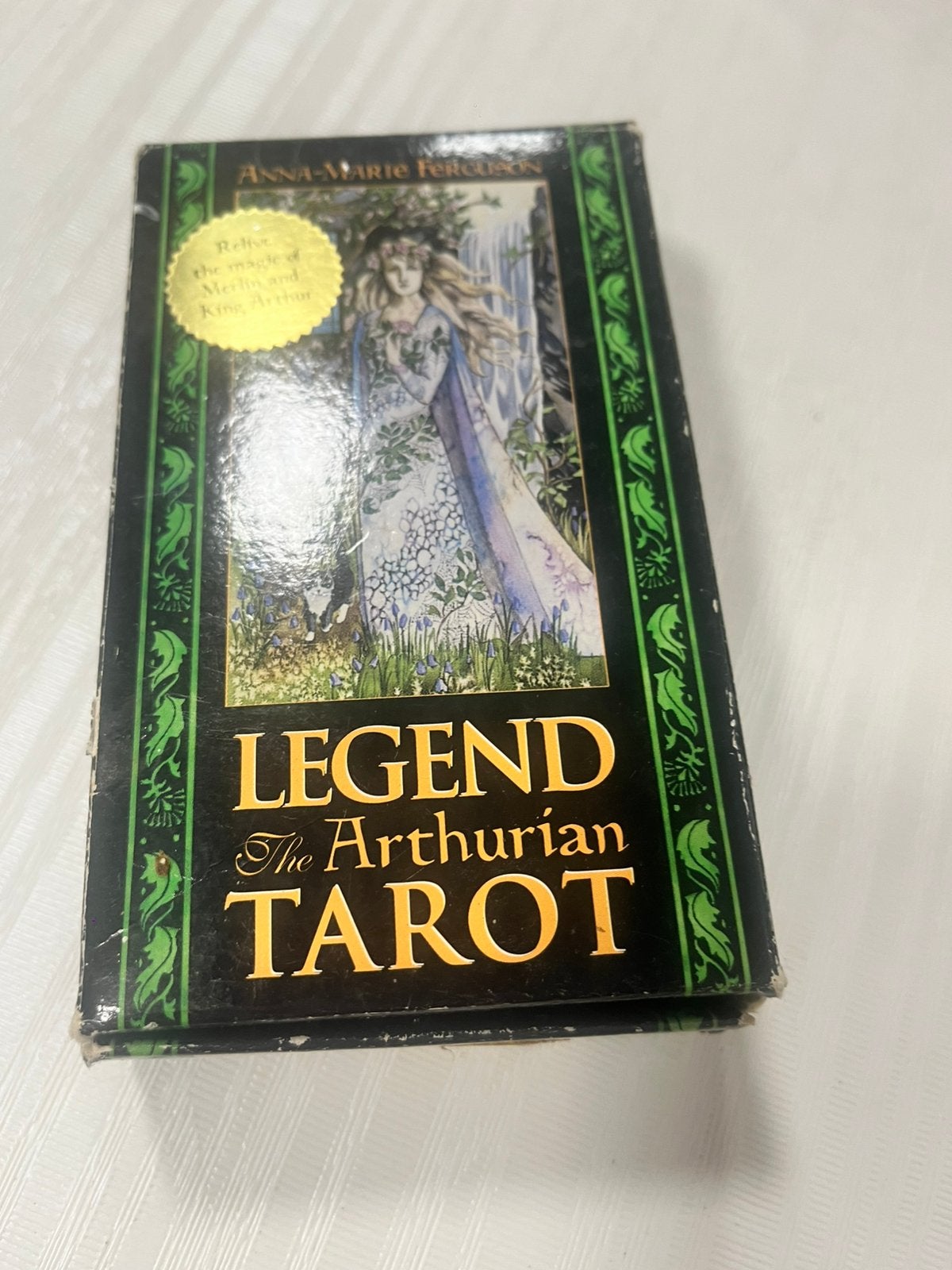Légende : Le Tarot Arthurien d'Anna-Marie Ferguson (1997,, Enlèvement ou Envoi, Comme neuf