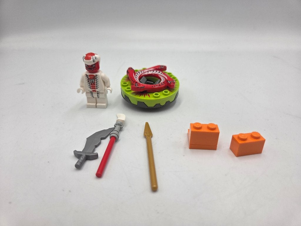 Lego Ninjago 9564 Snappa, Lego, Ophalen of Verzenden, Zo goed als nieuw, Compleet