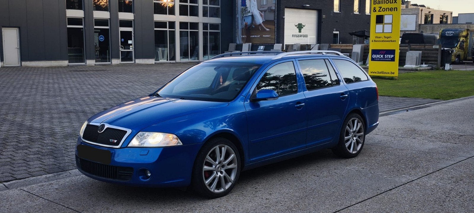 Skoda Octavia RS 2.0 TDI 180 pk, Autos, Cuir et Alcantara, Attache-remorque, Bleu, 5 portes