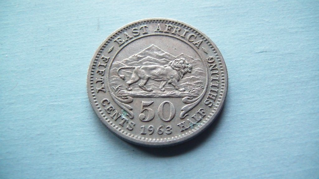 east africa 50 cents 1963, Enlèvement