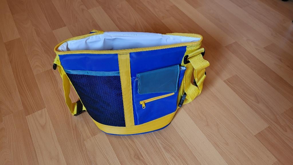 Meerkleurige koeltas, Caravans en Kamperen, Ophalen, Nieuw, Koeltas, Koelelement