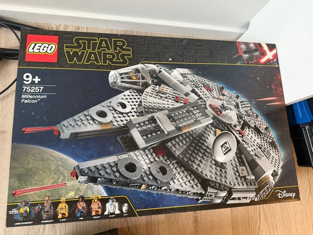 75257 Lego Star Wars Millennium Falcon, Neuf, Star Wars, Lego, Ensemble complet