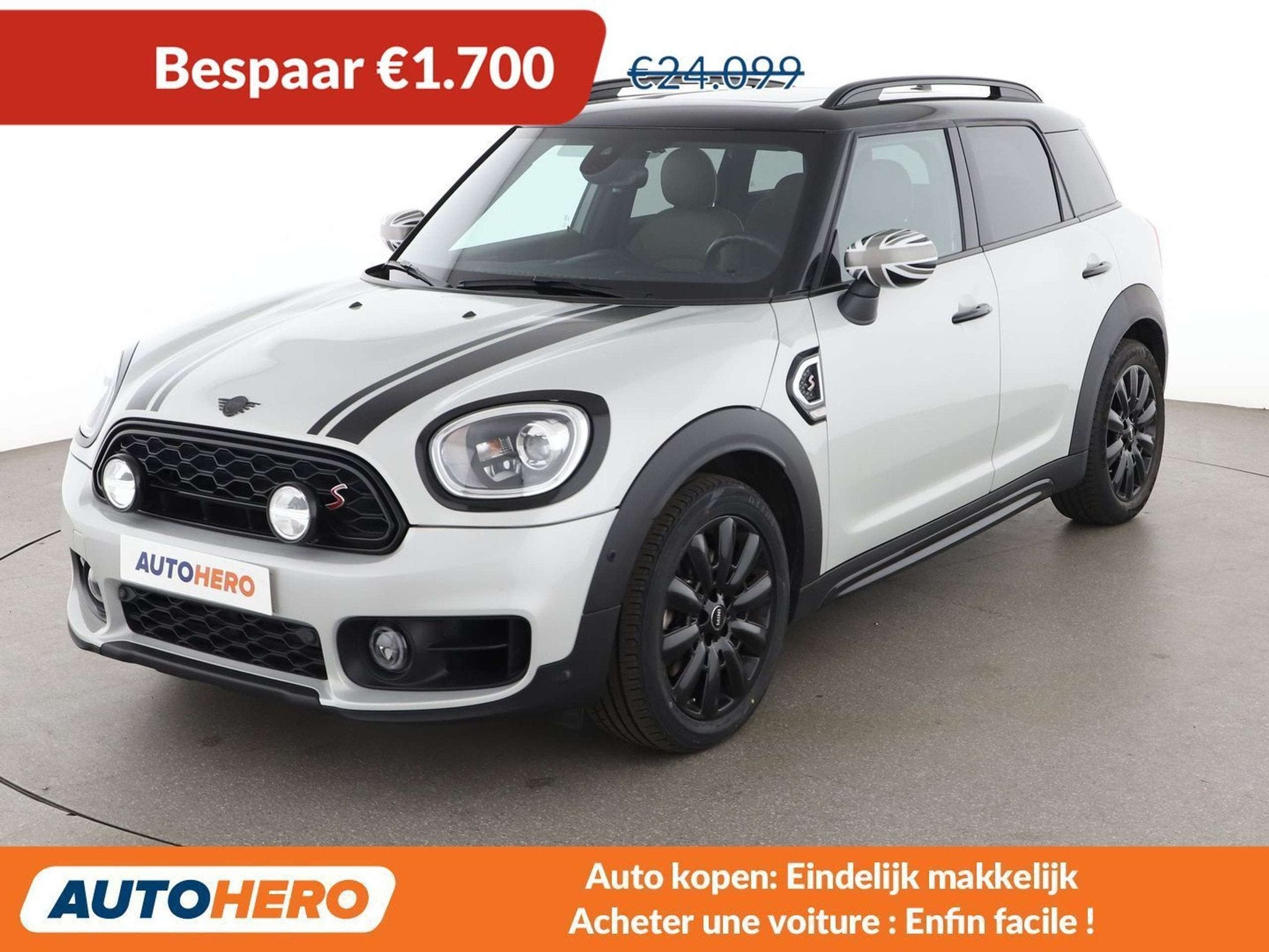 MINI Cooper S Countryman Cooper S (automatique), Autos, Cuir, Achat, https://public.car-pass.be/vhr/6976d151-449e-4e3b-88f8-dcb1197823ca