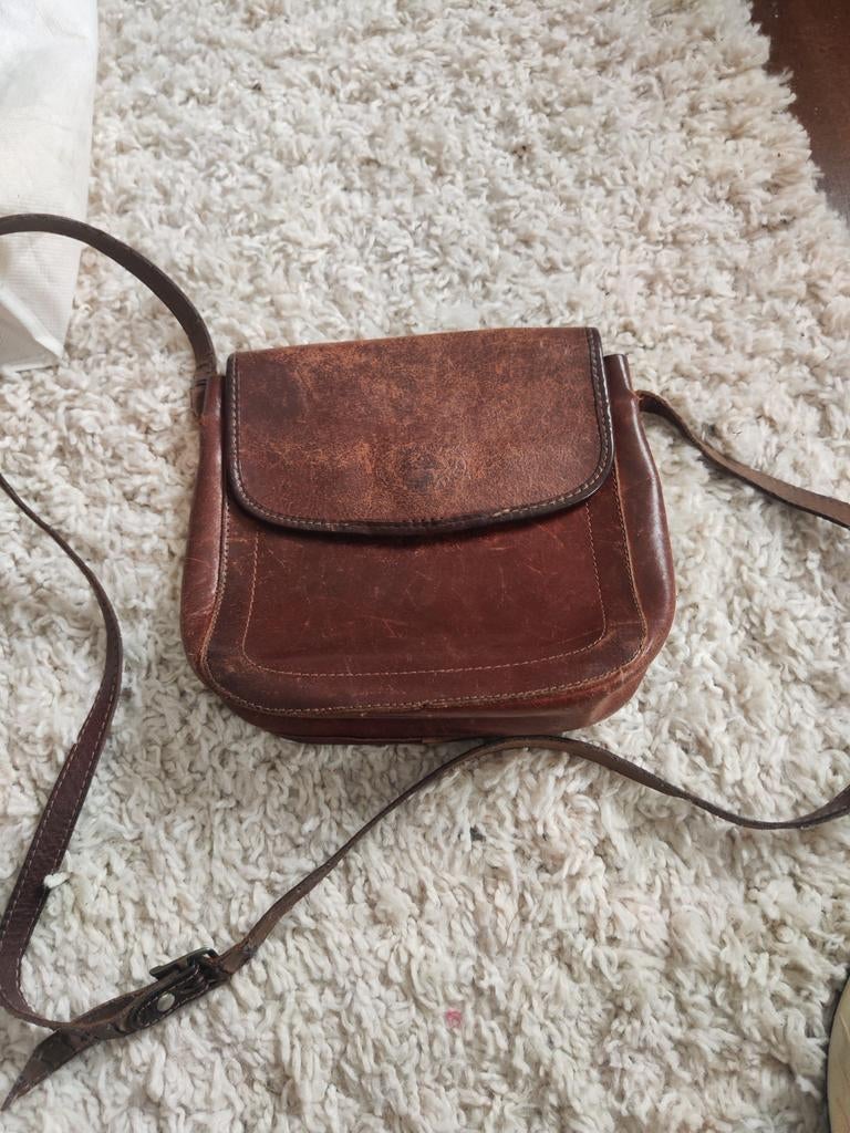Sac en cuir de qualité italienne Vintage, Enlèvement