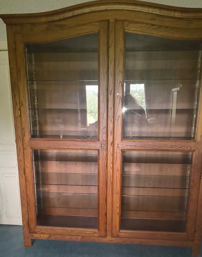 Verrière 3 spots, vitrine, bibliothèque, armoire, étagère, Enlèvement, Utilisé