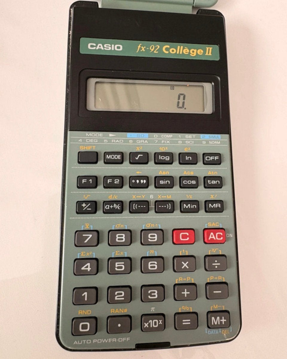 Casio fax-92 College II, Diversen, Ophalen of Verzenden, Gebruikt