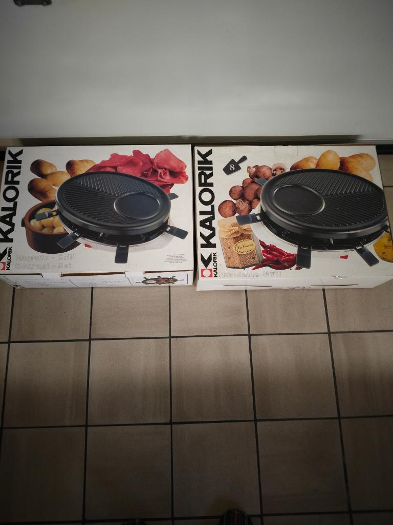 raclette- grill, Elektronische apparatuur, Ophalen, Gebruikt, 4 t/m 7 personen