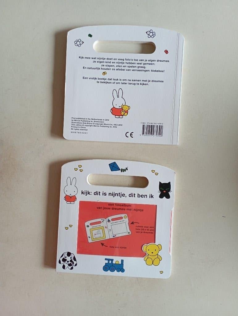 2 fotoalbums met nijntje, Ophalen of Verzenden, Nieuw, Met insteekhoezen